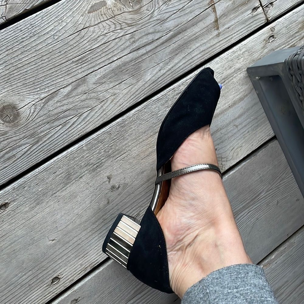 Ron white made in Italy 38.5 chunky heel - Picture 5 of 9